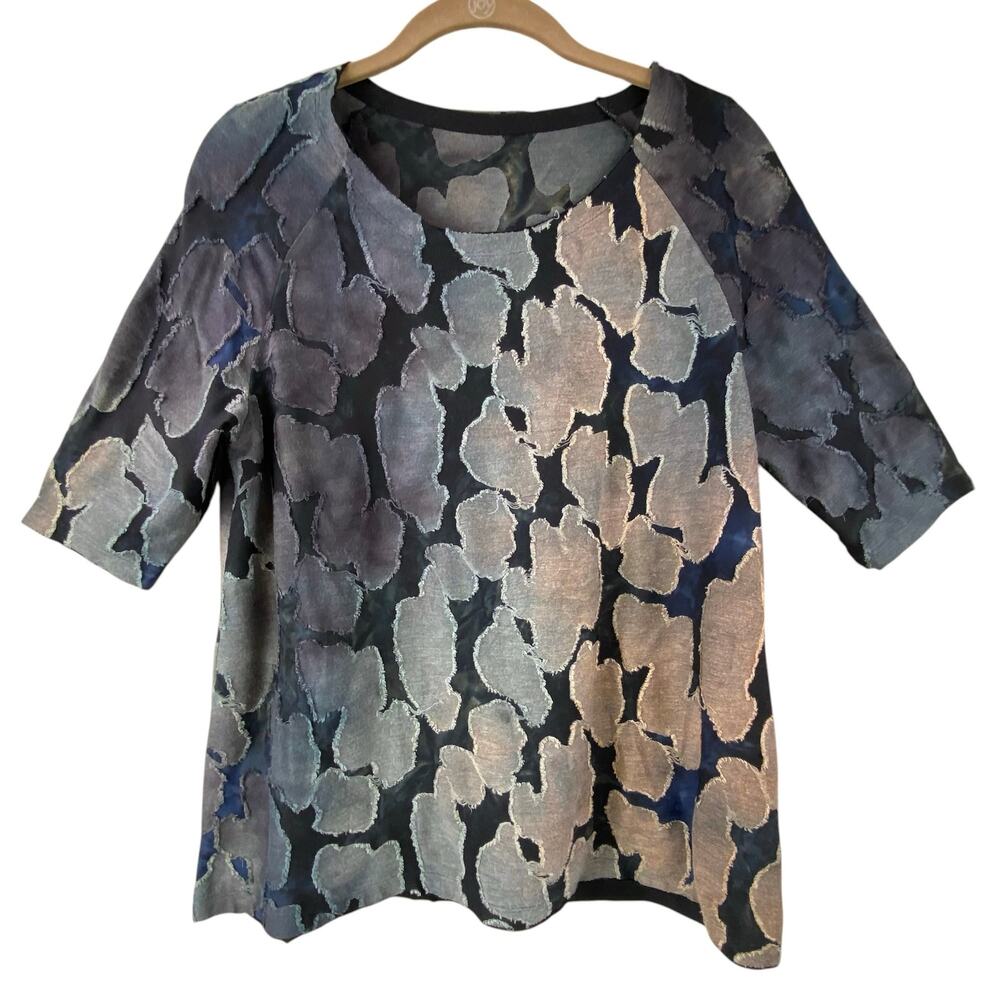 3 Potato Art To Wear Tunic Top Size S/M Oversized Lightweight Boho